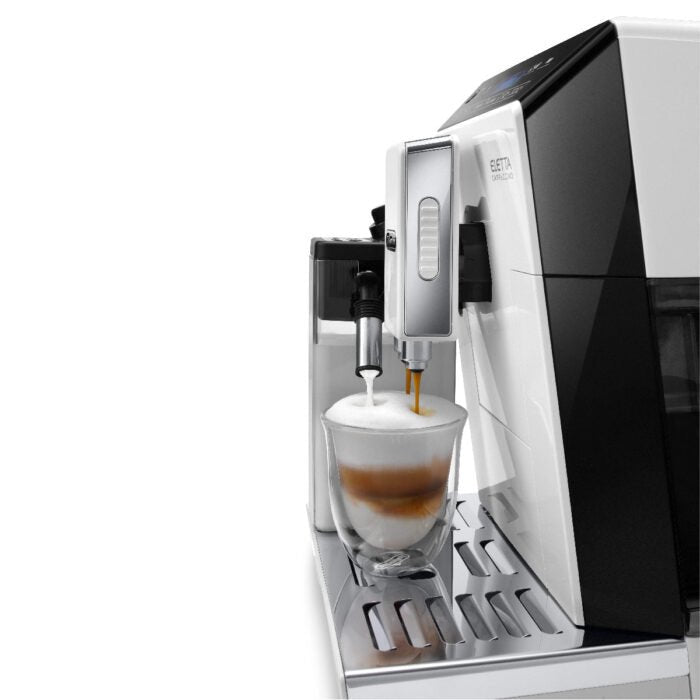 DeLonghi Eletta Cappuccino Super Automatic Espresso Machine (ECAM44660W / White)